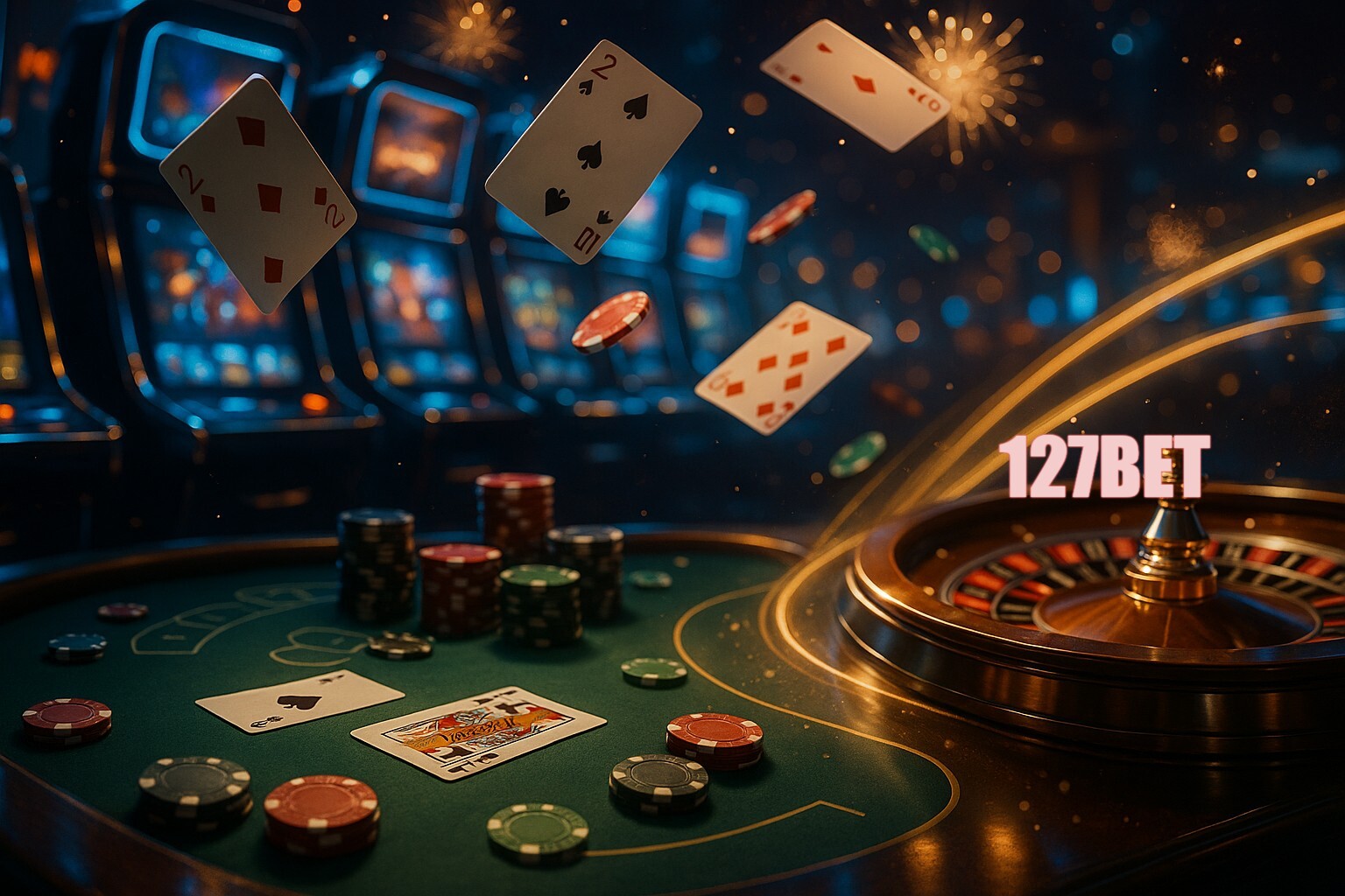 Jogos emocionantes no 127BET